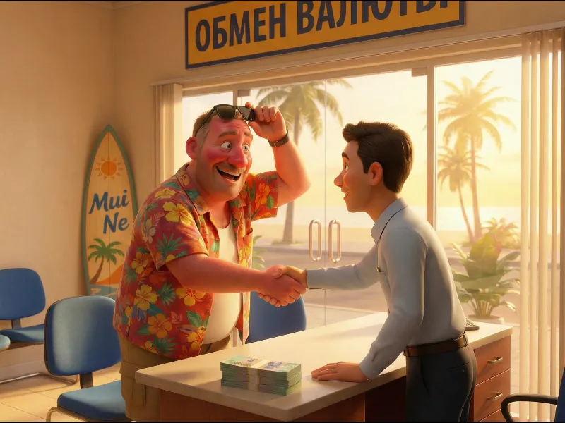 Обмен валюты в Муйне